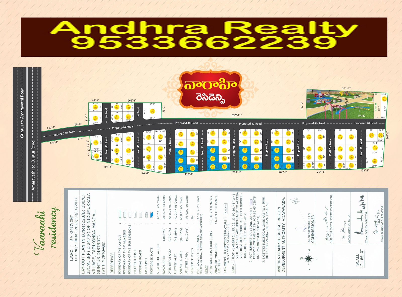 CRDA Approved Residential Plots For Sale CRDA Approved Plots For Sale