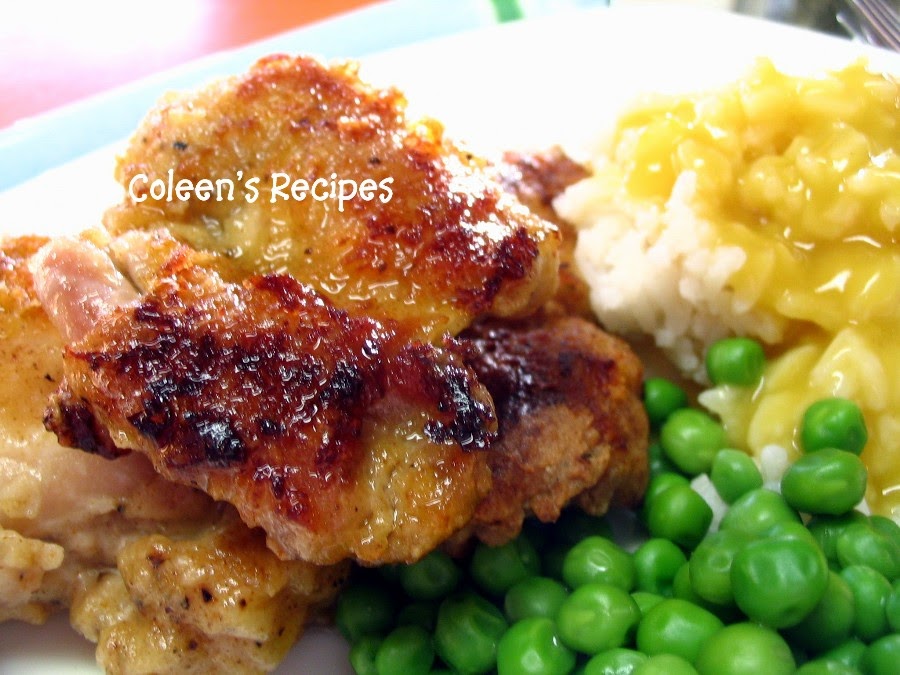 Coleen's Recipes: BEST BAKED CHICKEN THIGHS EVER