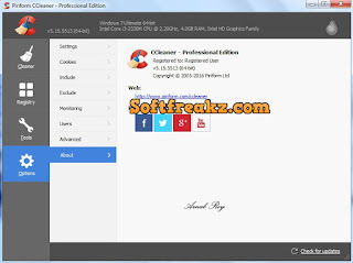 CCleaner 5.15.5513 Full Version With Crack