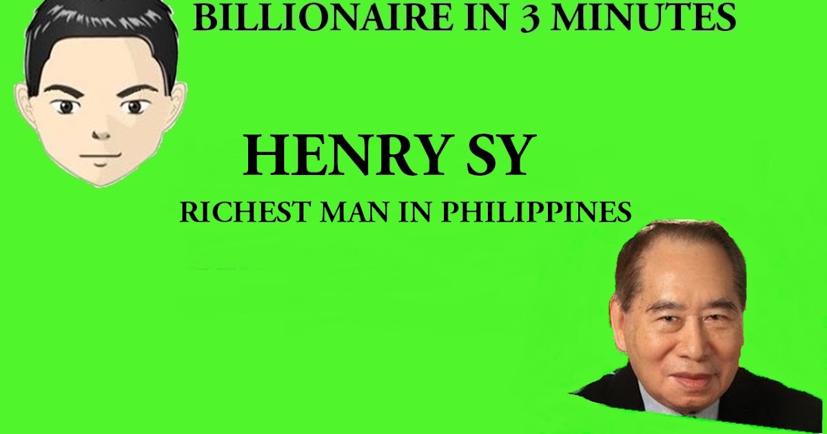 Juan Trader Blogs Billionaire Henry Sy in 3 Minutes
