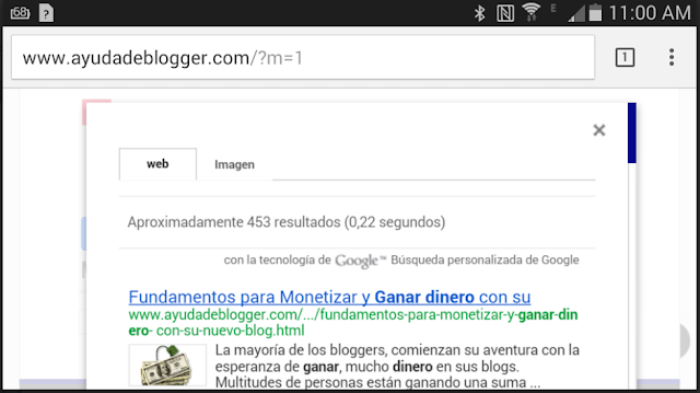 ¿Cómo insertar el buscador personalizado de Google en Blogger?
