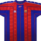 FCバルセロナ 1997-98 ユニフォーム-Kappa-ホーム-臙脂・青