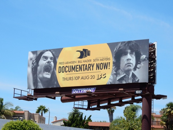 Documentary Now! season 1 billboard La Brea Avenue Documentary Now season 1 billboard