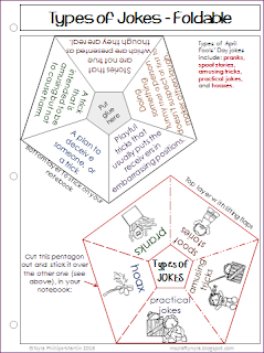 Nyla's Crafty Teaching: April Fools' Day Worksheets