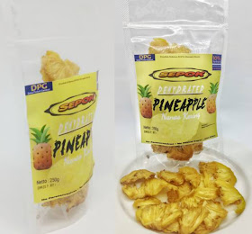 Keripik Nanas Kering, Produk Sepok Keripik Nanas Kering, Produk Sepok