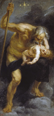 Saturne dévorant ses enfants vu par Rubens