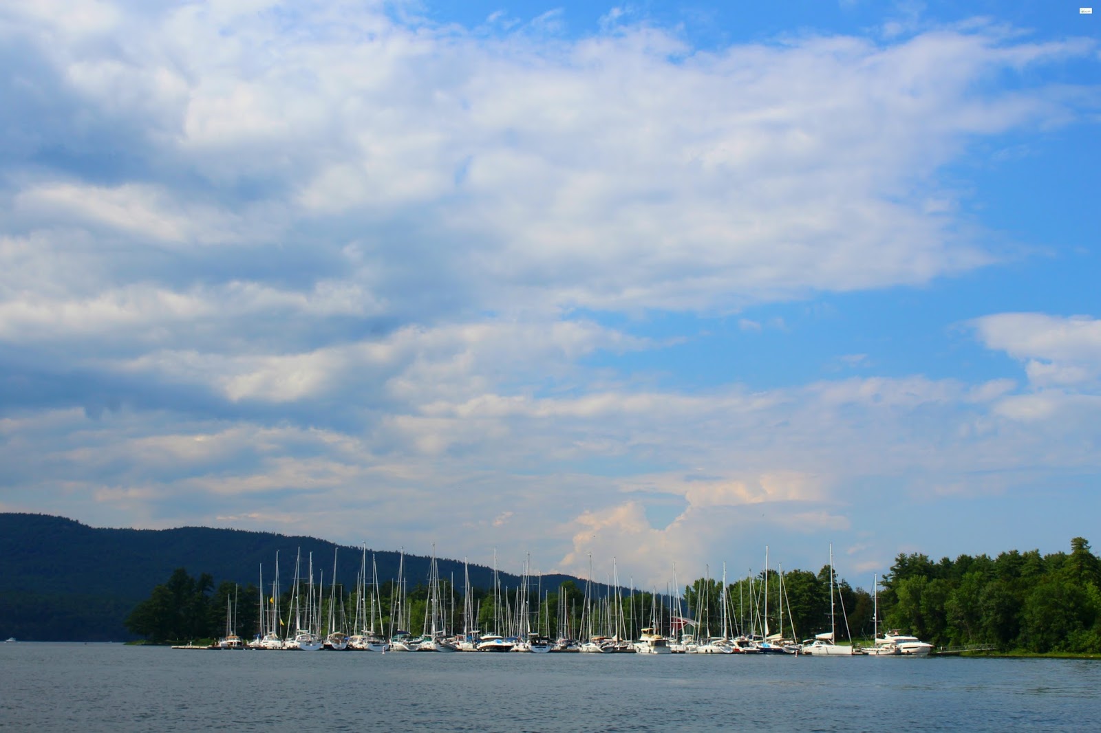 Summer Boat Ride// Lake Champlain, Vermont Caravan