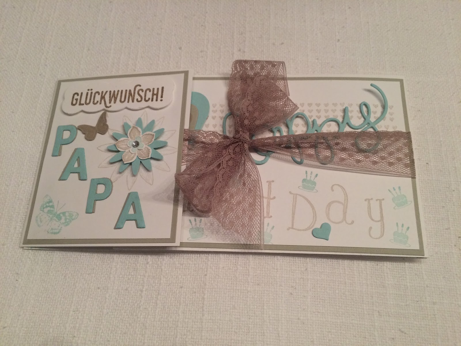 Happy Birthday Papa Stempel und deine Ideen werden wahr