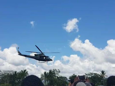 Informasi Pemboman Gunung Kabo dengan 4 Helikopter, Hoax Informasi Pemboman Gunung Kabo dengan 4 Helikopter, Hoax
