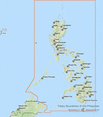 Treaty Boundaries of the Philippines - Schadow1 Expeditions