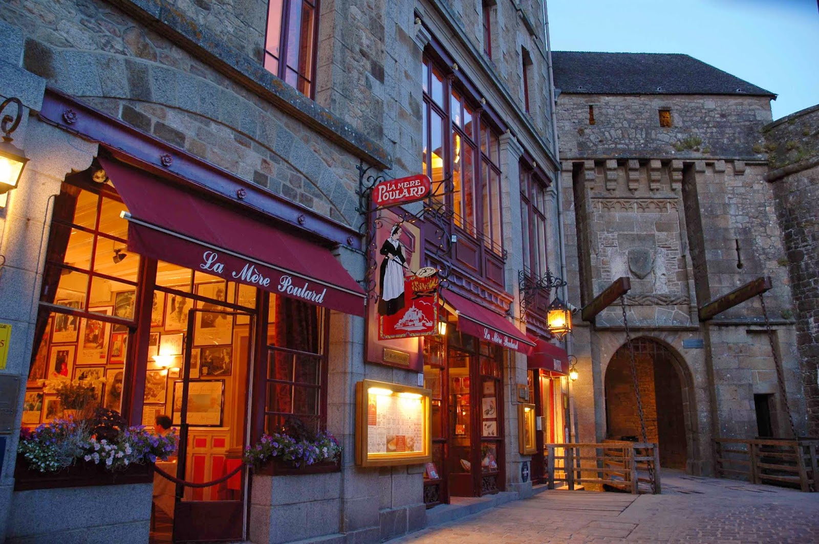 Restaurant Mouton Blanc Mont Saint Michel Restaurant Mouton Blanc Mont Saint Michel