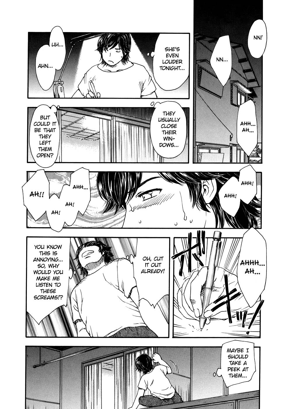 Hentai Manga Comic-The Portrait Of A Widow-Chapter 1-Suspicious Neighbors-10
