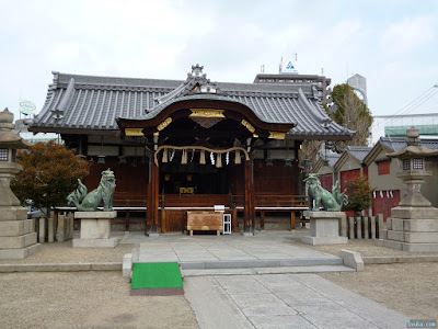 野田恵美須神社拝殿 野田恵美須神社拝殿
