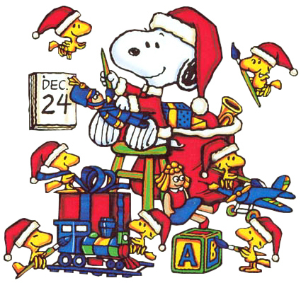 画像 : 【壁紙】 クリスマスのスヌーピ-/Snoopy 【PEANUTS】 - NAVER まとめ