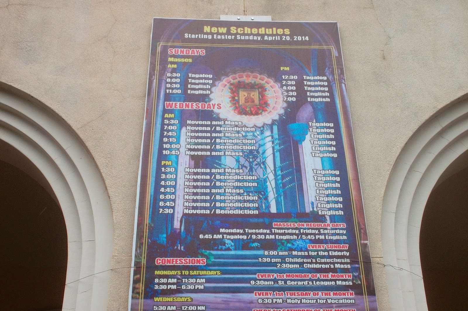 Konted's Make My Day 2: Baclaran Church: The 7-11 Church