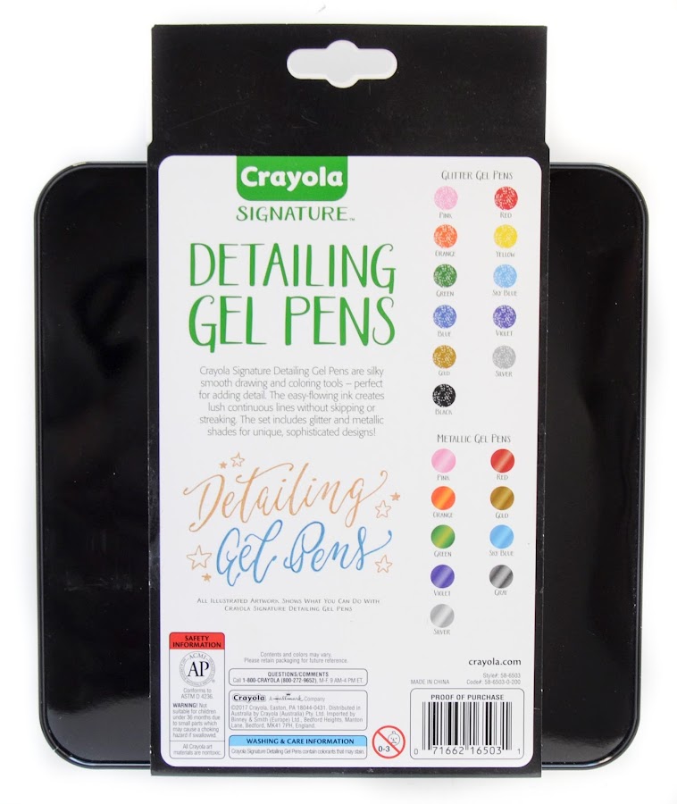 Crayola Gel Markers Review - Lettering with Lesley