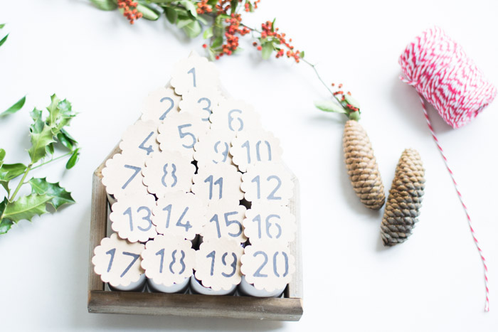 Calendario de Adviento diy