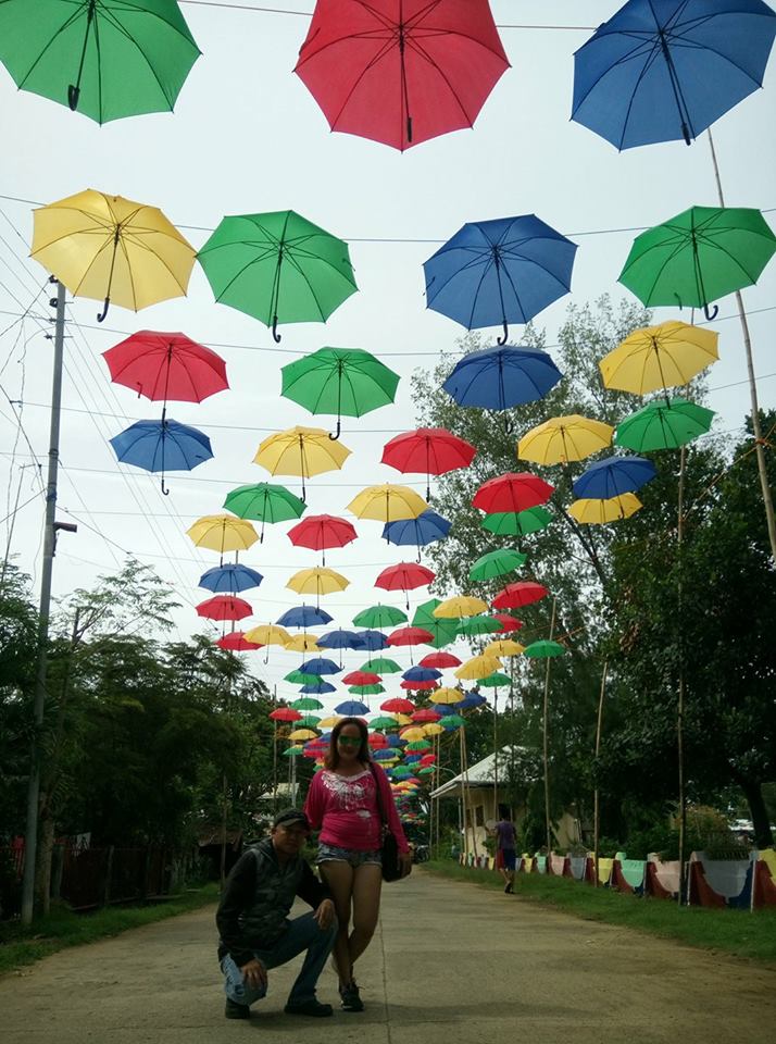 Enjoying The Great Life The floating umbrellas of Getafe; Boholano