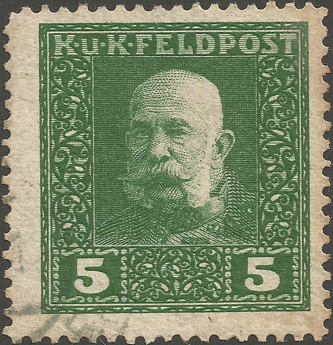 Stamps Stamp Austria (1915) Emperor Franz Josef