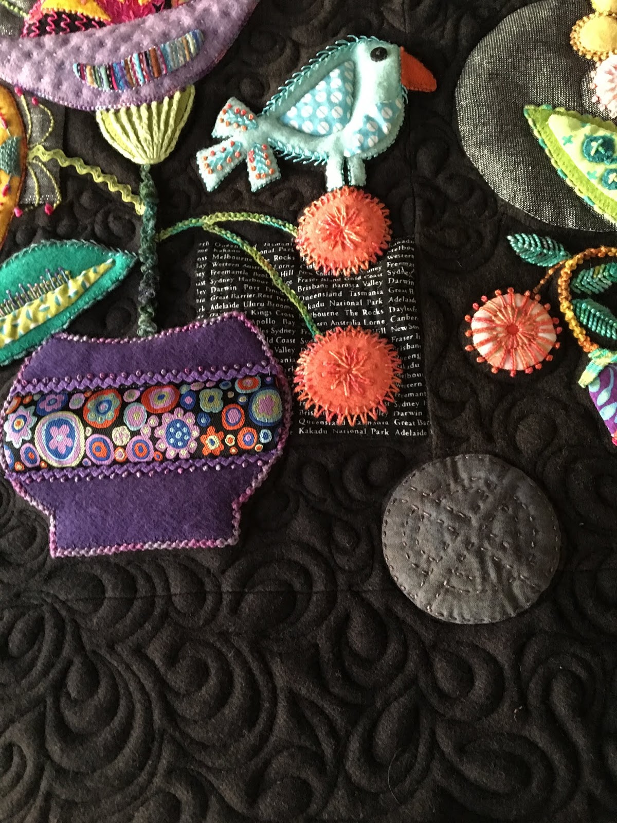 Grass Roots Quilting Sue Spargo Fresh Cut Block of the Month BOM