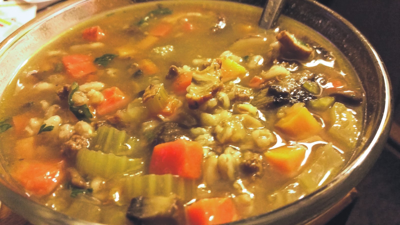 Hearty Mushroom & Farro Soup Eat*Drink*Cleveland