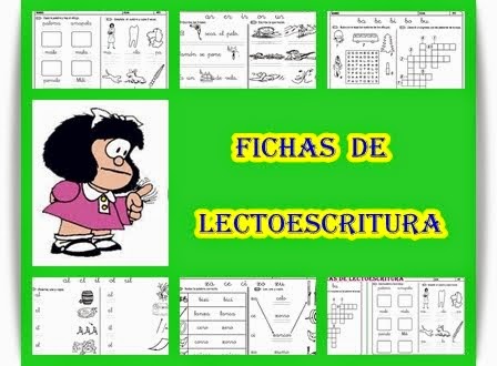 FICHAS DE LECTOESCRITURA