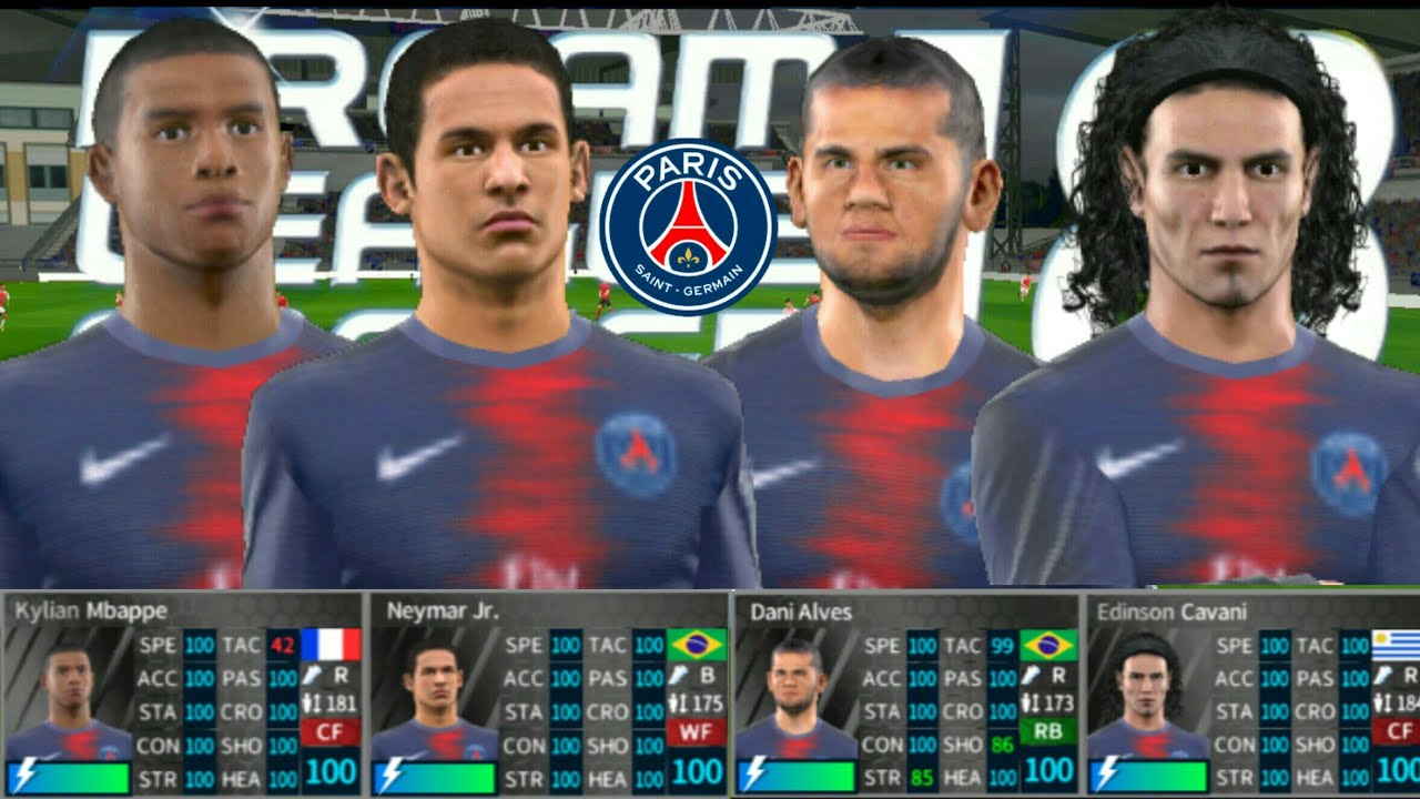 Psg 201819 Full Team Kits And Logo For Dream League Soccer All Versions