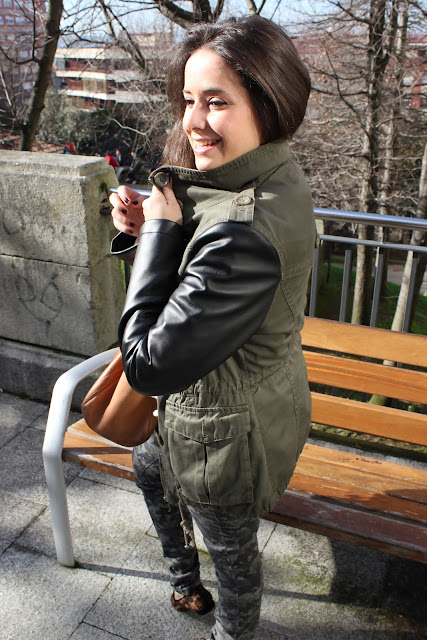 DIY Customizar una chaqueta con mangas de cuero. Blog de costura. Coser mangas