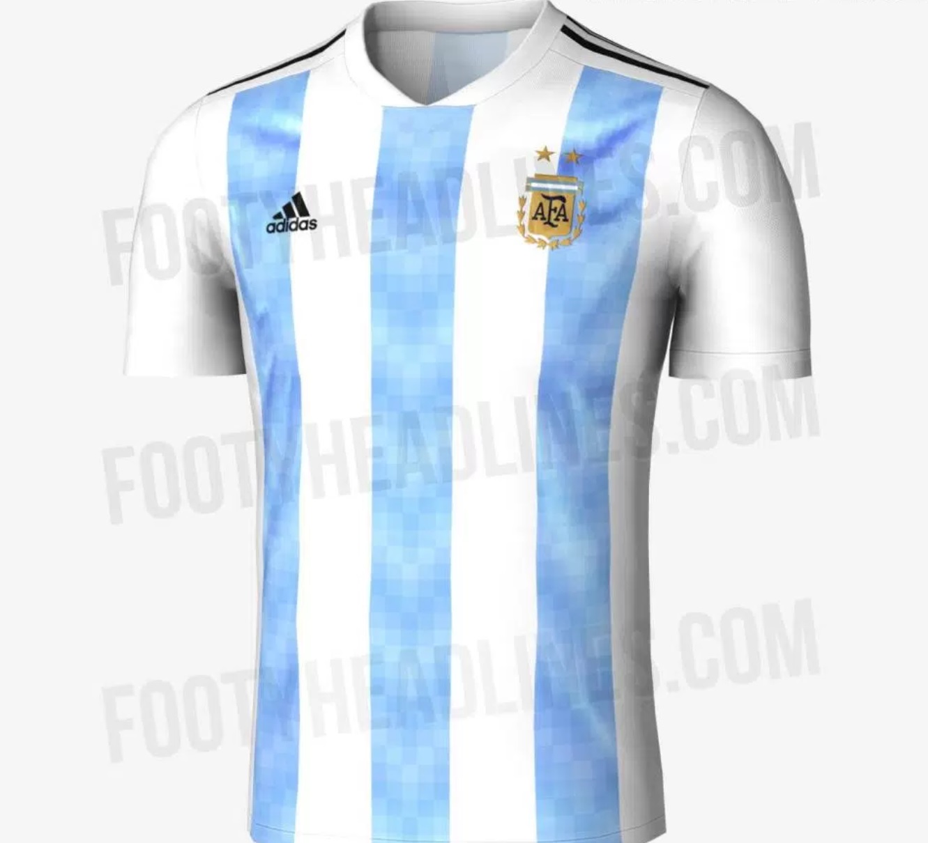 Home Kit of Argentina World Cup 2018