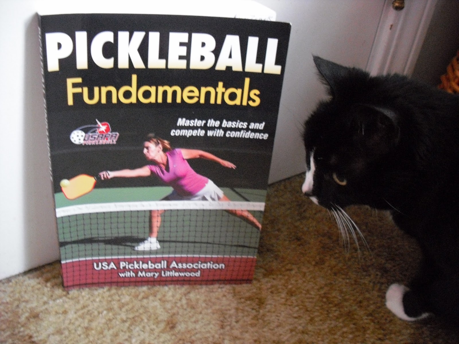 Grab A Book From Our Stack "PICKLEBALL FundamentalsMaster the basics