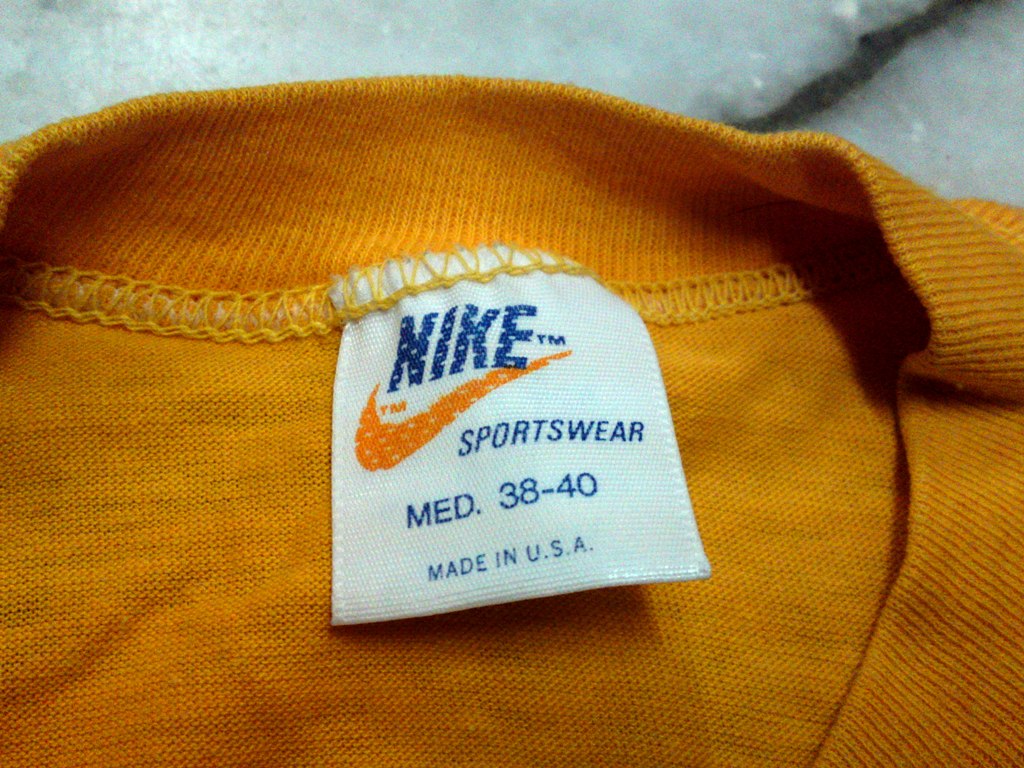 Kechik's Collection: Vintage Nike Block Orange Tag 1970s (SOLD)