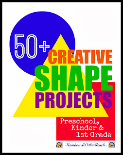 50+ Creative Shape Projects (PreK thru 1st) via RainbowsWithinReach