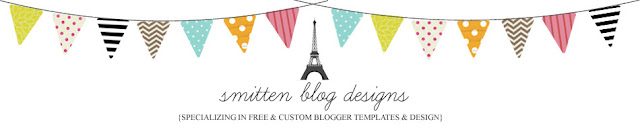 Smitten Blog Designs giveaway!