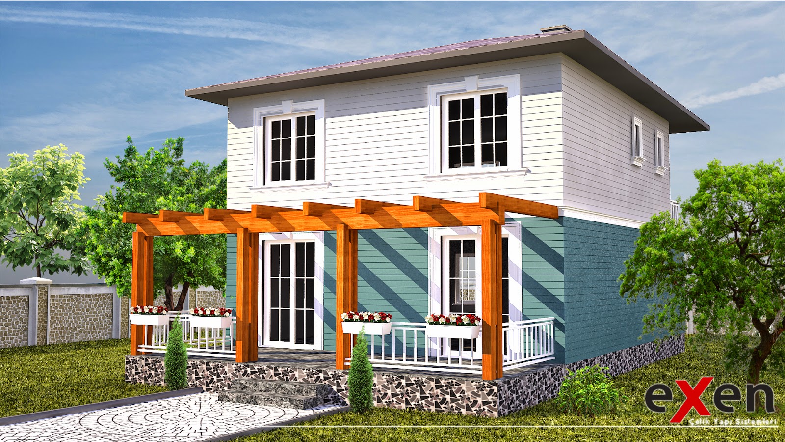 3d mimari çizim 3d villa çizimi iç mimari villa çizimi3d ev çizimi