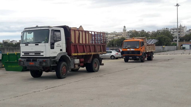 Αποστολή βοήθειας του Δήμου Αλεξανδρούπολης στη Σαμοθράκη