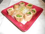 Negimaki With Scallion and Kale, with Bean Thread Noodles!!
