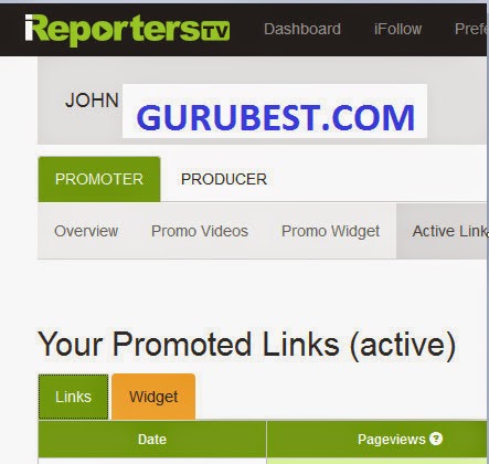 How To Get Approved On Ireporterstv.co as Ipromoter