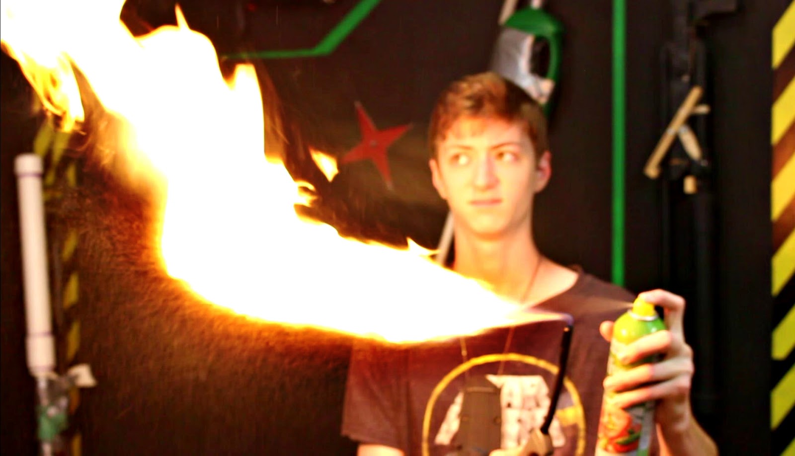 Jake Makes Guide to Flammable Aerosols