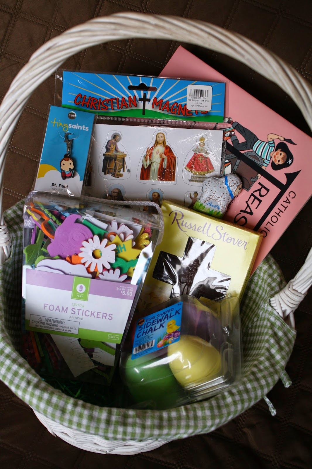 Catholic Easter Baskets for our Kids Catholic Missionary Family