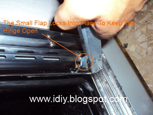 Diary of A Handyman !: How to Remove an Oven Door