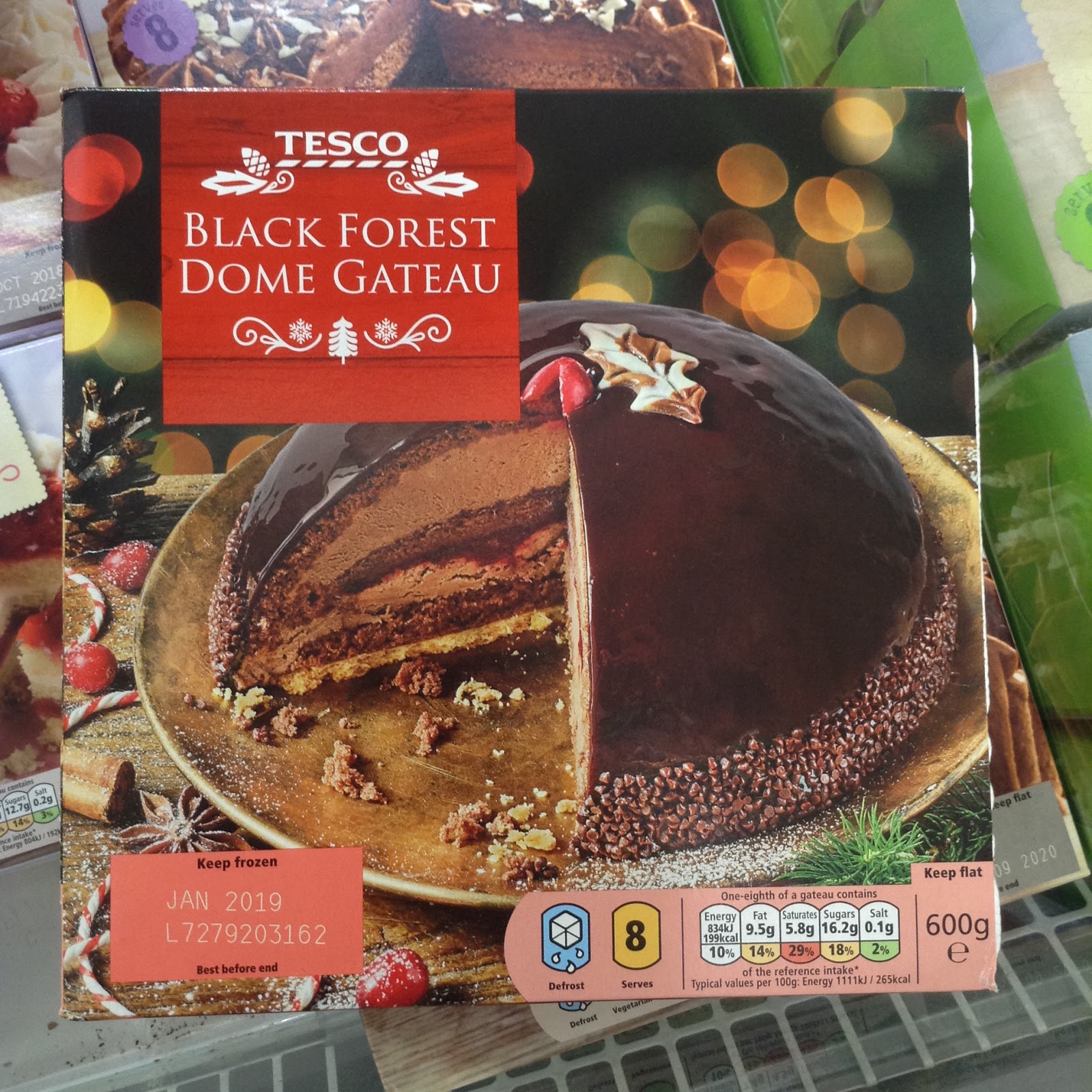 tesco dome forest gateau