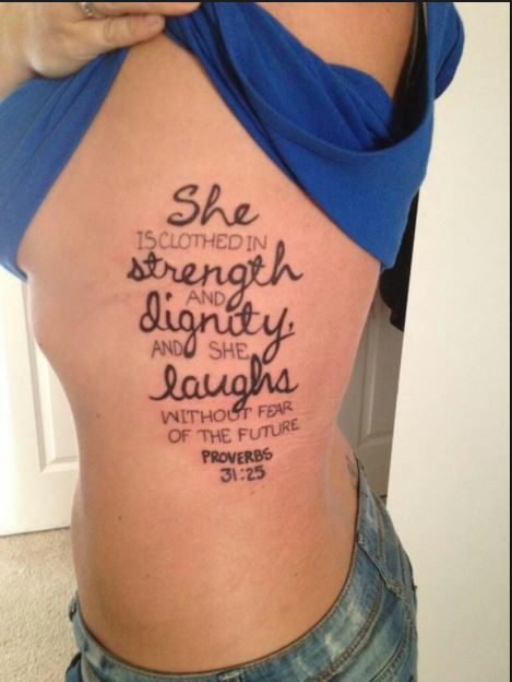 50+ Best Bible Verse Tattoos For Men (2019) Religious Quotes | Tattoo ...