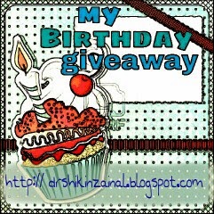 My Birthday Giveaway - by Dr. Shikin.