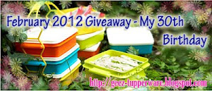 February 2012 Giveaway - My 30th Brithday