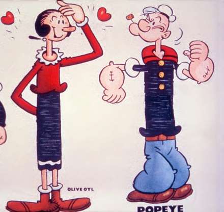 Popeye, o marinheiro de 90 anos Elfandarilha