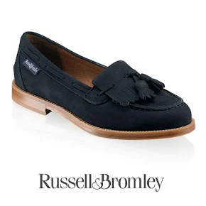 Kate Middleton wearing new shoes. The new shoes are the Russell & Bromley “Chester” tassel loafers