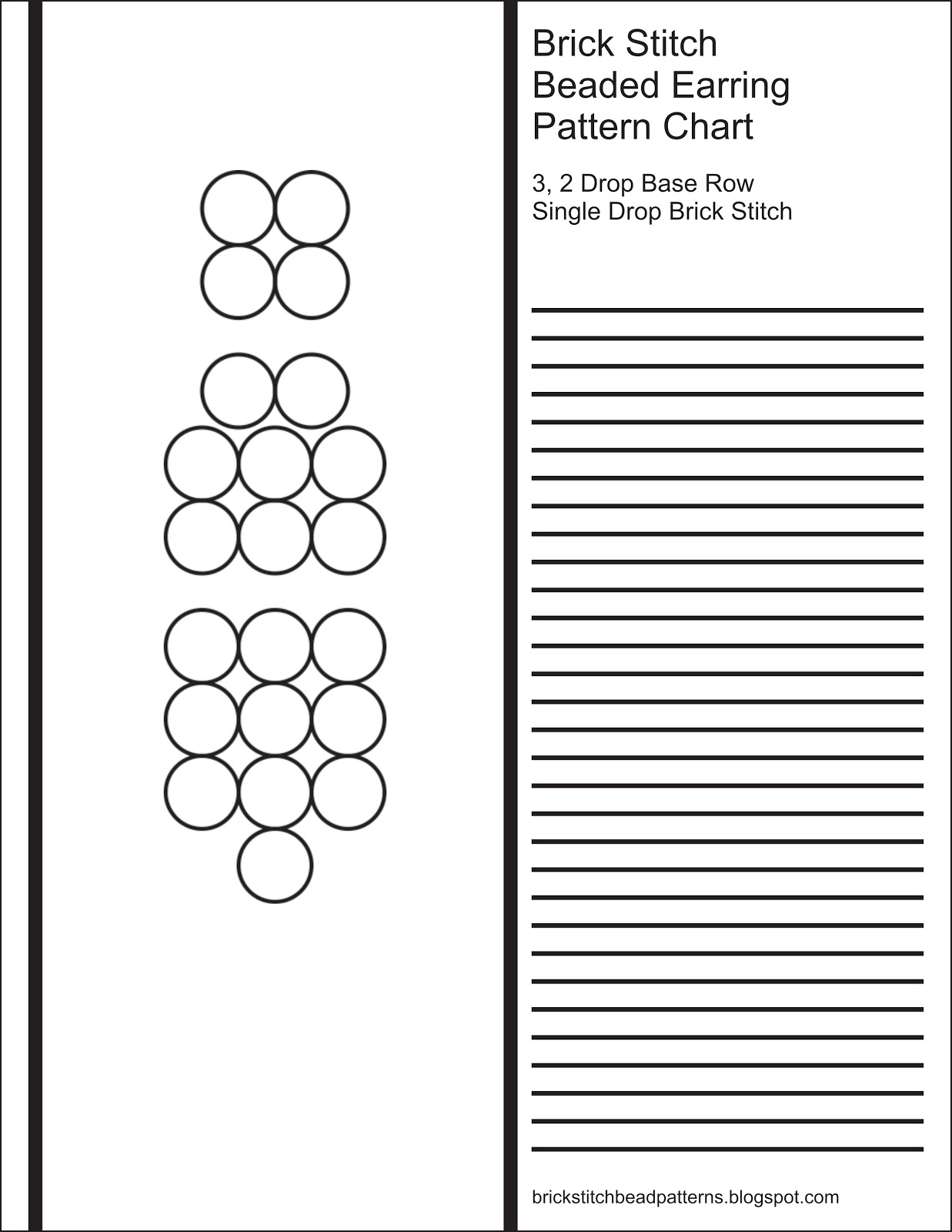 brick-stitch-bead-patterns-journal-blank-beaded-earring-pattern-chart