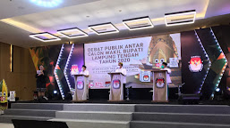 Debat Kedua Calon Bupati Dan Wakil Bupati Lampung Tengah Mengusung Tema Memperkokoh NKRI Dan Kebangsaan Serta Peningkatan Layanan Publlik