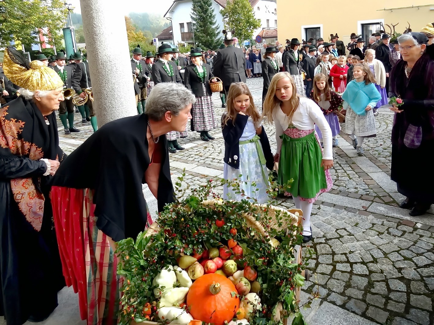 In der Mitte von Österreich ist das Stodertal: Erntedankfest in ...