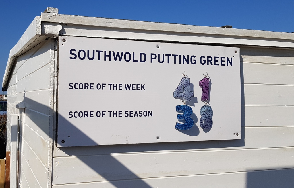 The Ham and Egger Files Southwold Putting in Suffolk